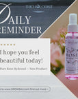 SUMMER SALE! 100% Pure Rose Spray